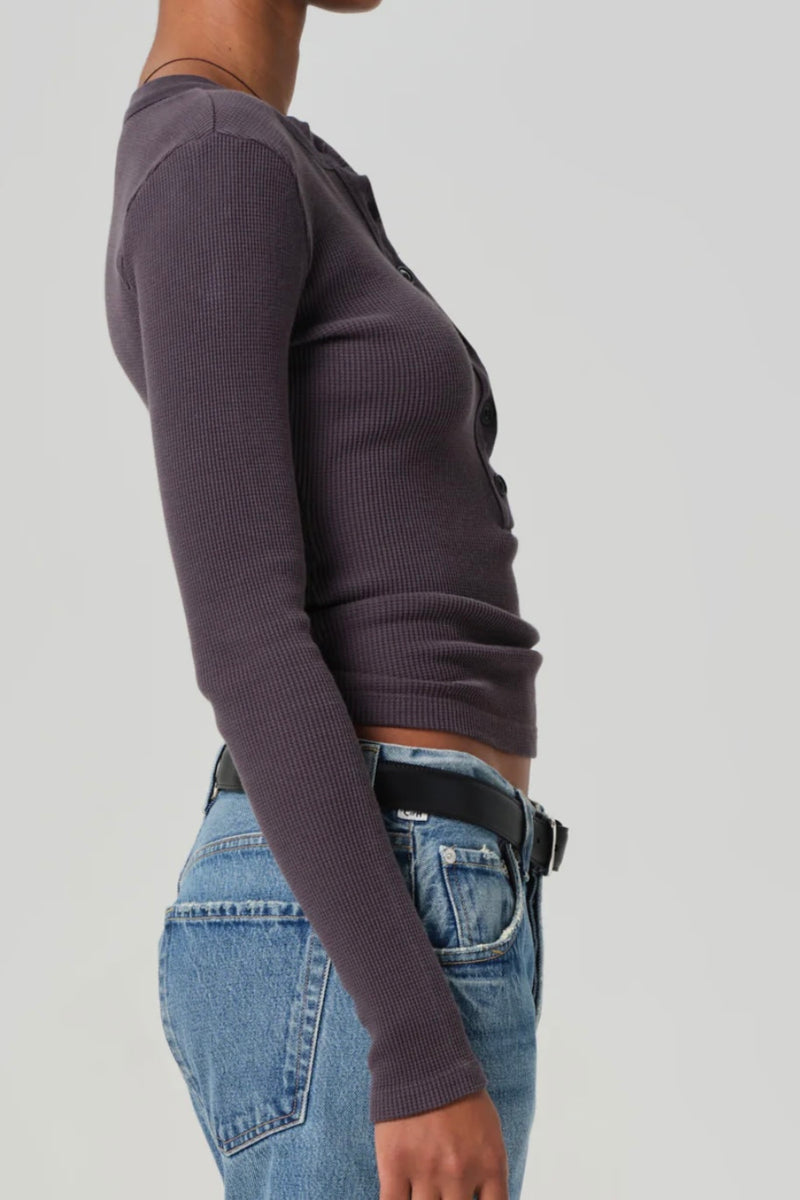 VARRA WAFFLE HENLEY