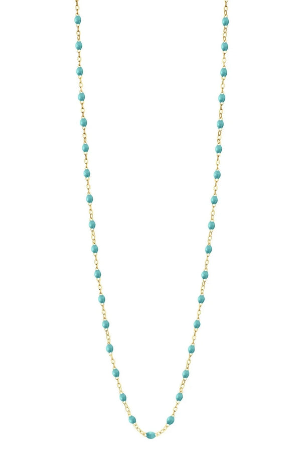 CLASSIC GIGI 34" SAUTOIR IN TURQUOISE GREEN