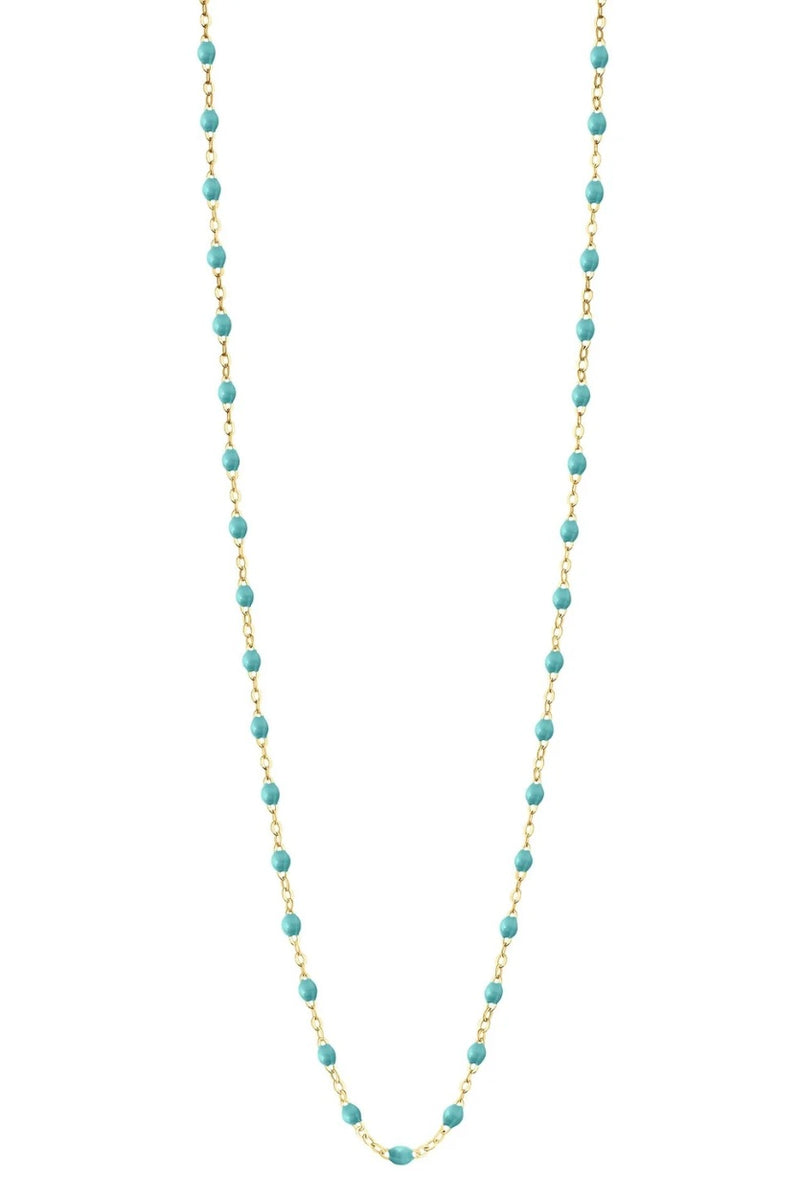 CLASSIC GIGI 34" SAUTOIR IN TURQUOISE GREEN