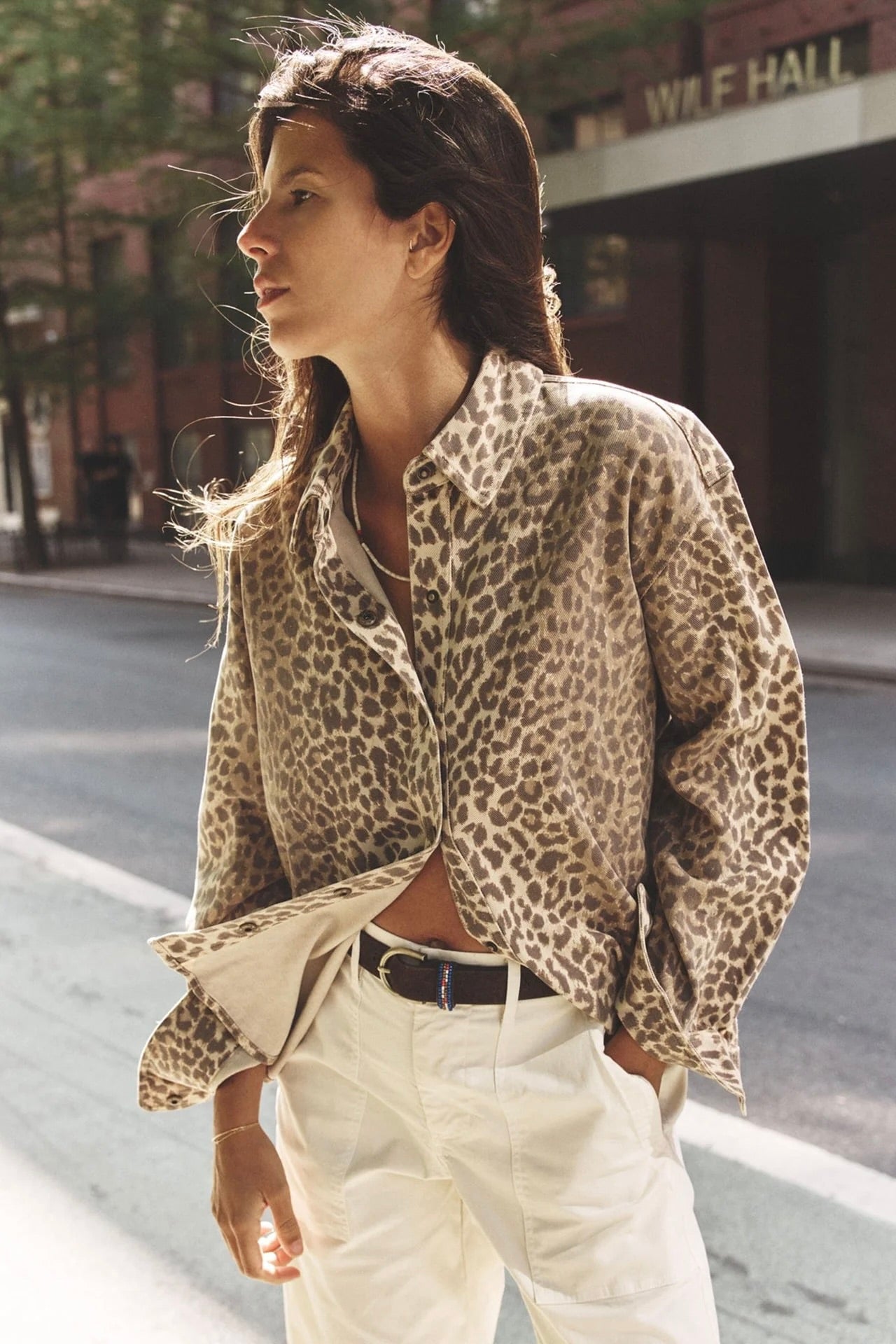 GIA LEOPARD SHIRT