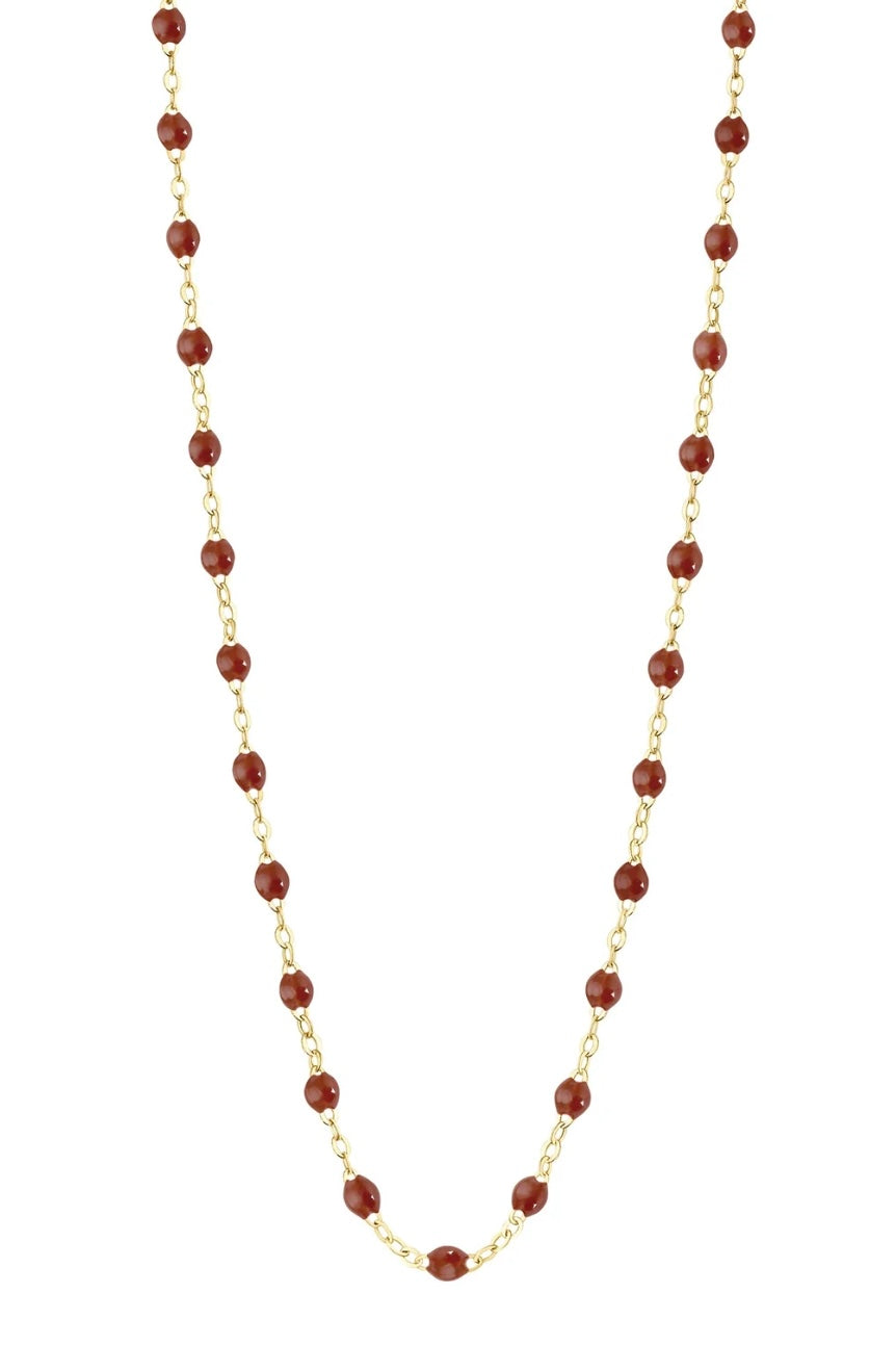 CLASSIC 16" GIGI NECKLACE IN MOKA