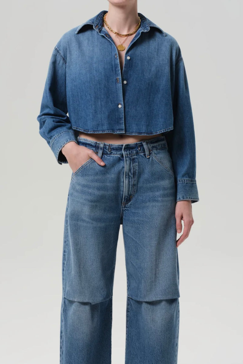 ANA CROPPED SHIRT
