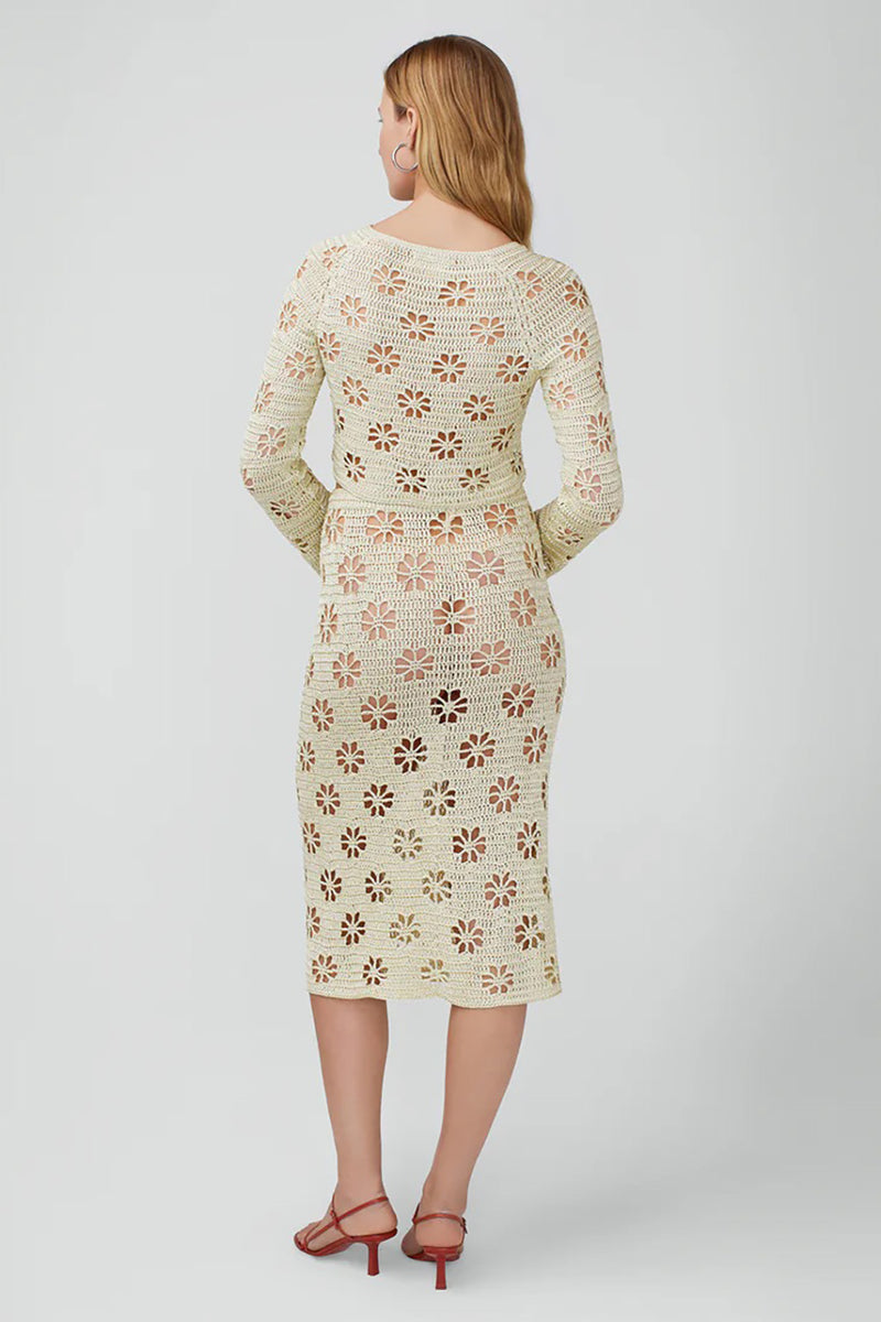 FLORAL CROCHET SKIRT