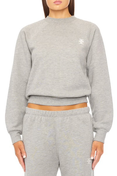 SHRUNKEN RAGLAN SWEATSHIRT