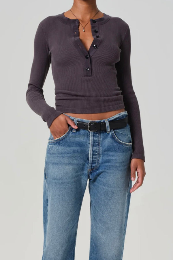VARRA WAFFLE HENLEY