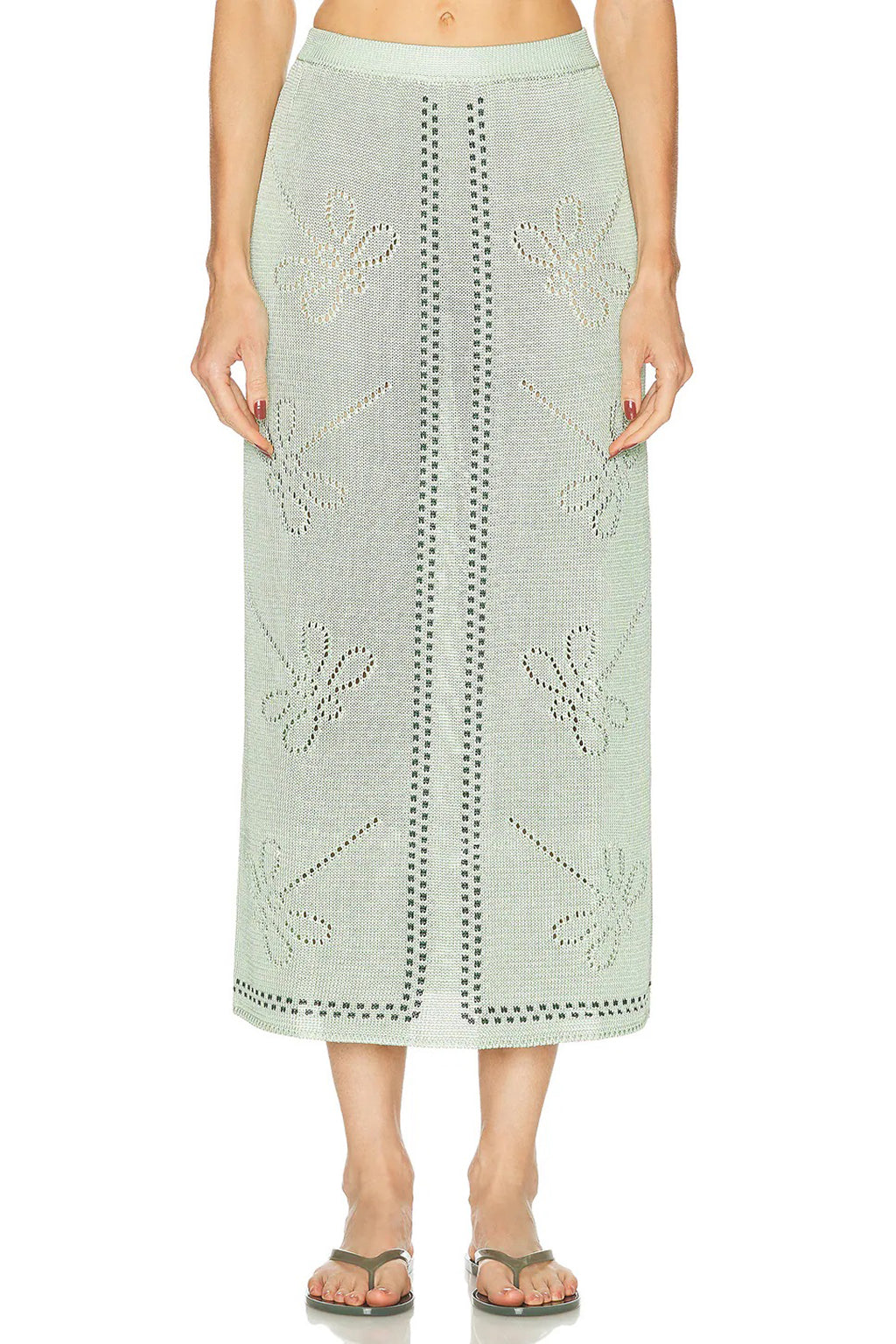 EUCALYPTUS GARDEN PARTY SKIRT