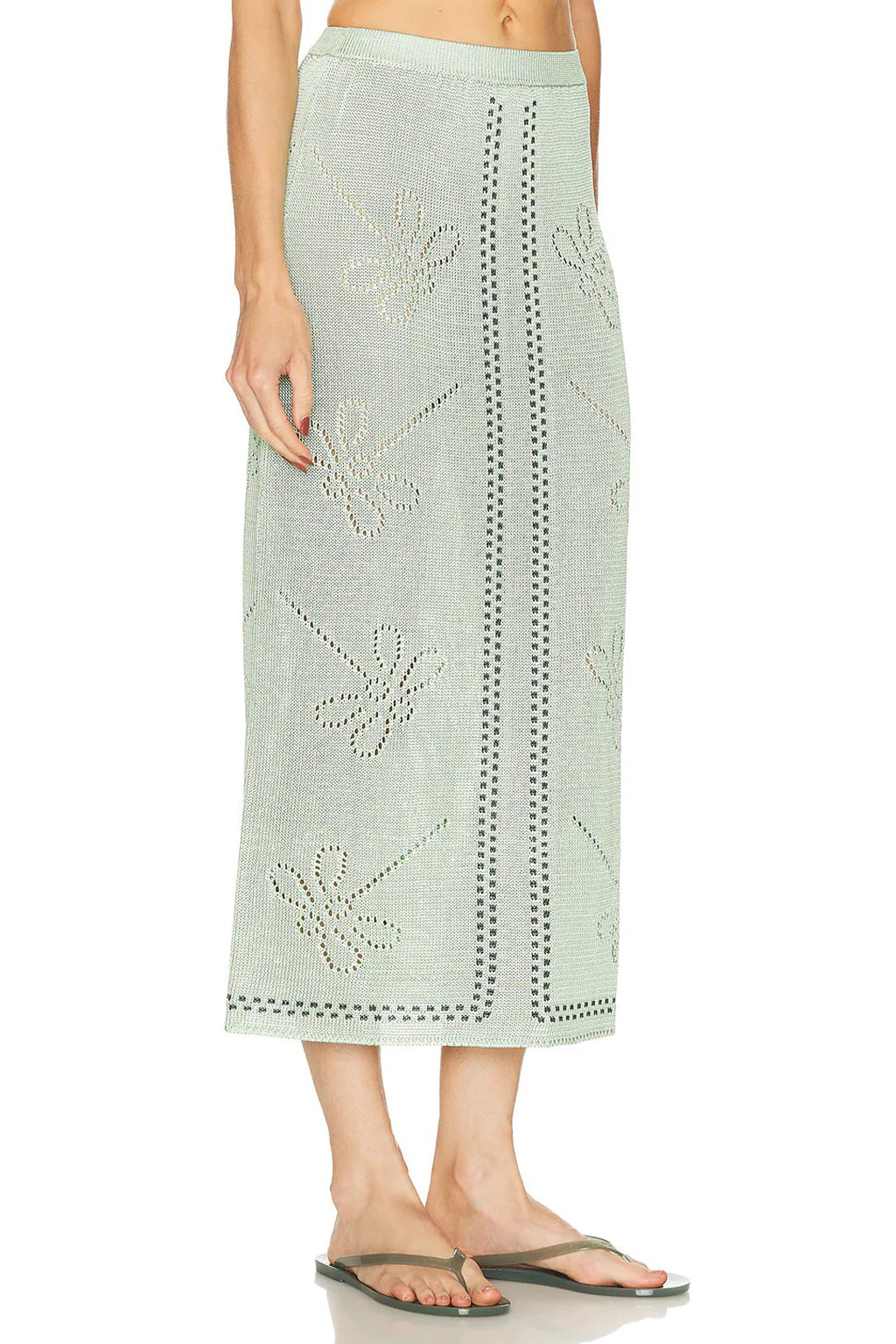 EUCALYPTUS GARDEN PARTY SKIRT