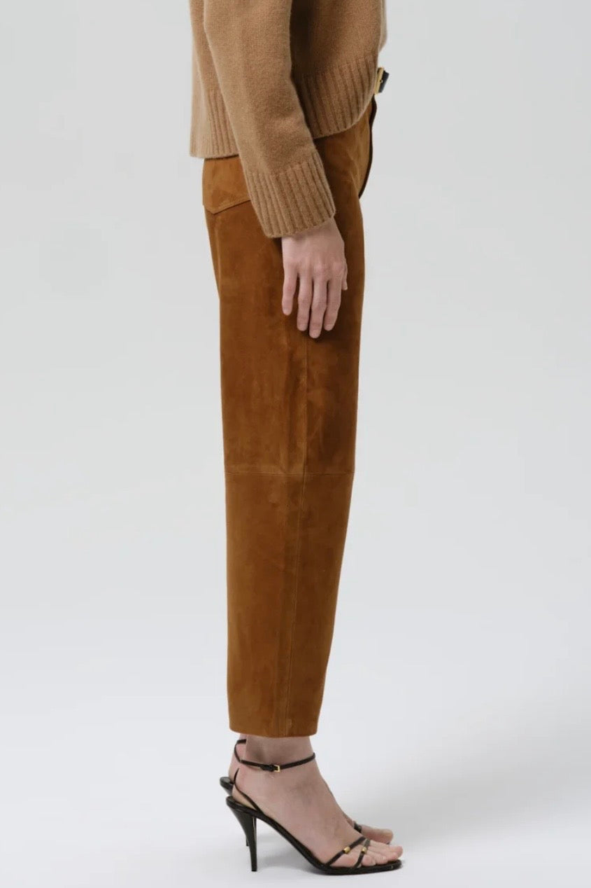 MIRO RELAXED SUEDE PANT