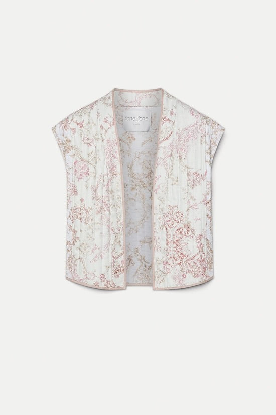 “NONTISCORDARDIME” DENIM VEST