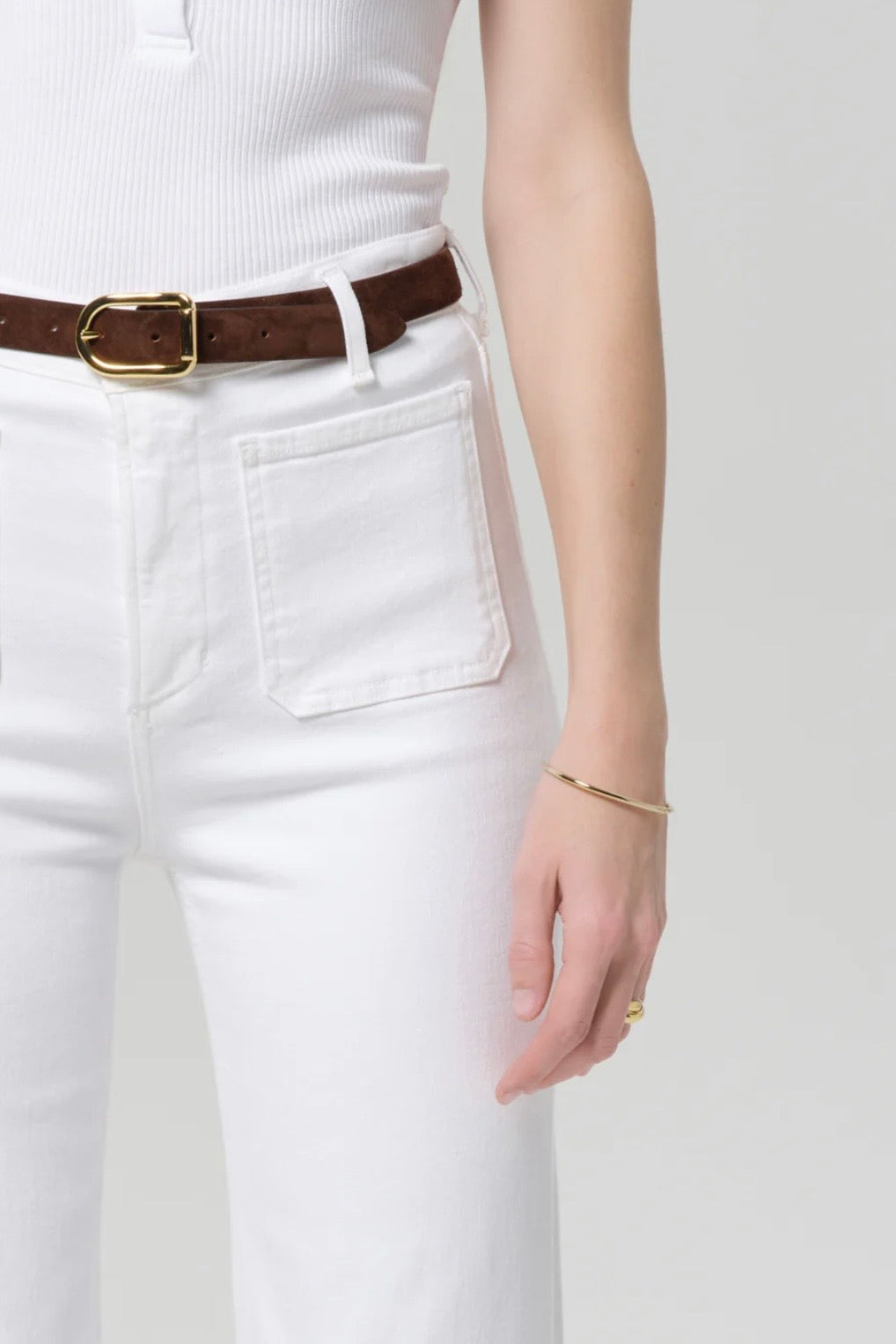 KIMBERLY PATCH POCKET FLARE