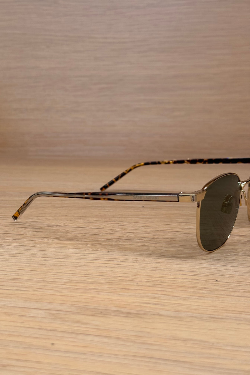 GOLD METAL SUNGLASSES SL 747