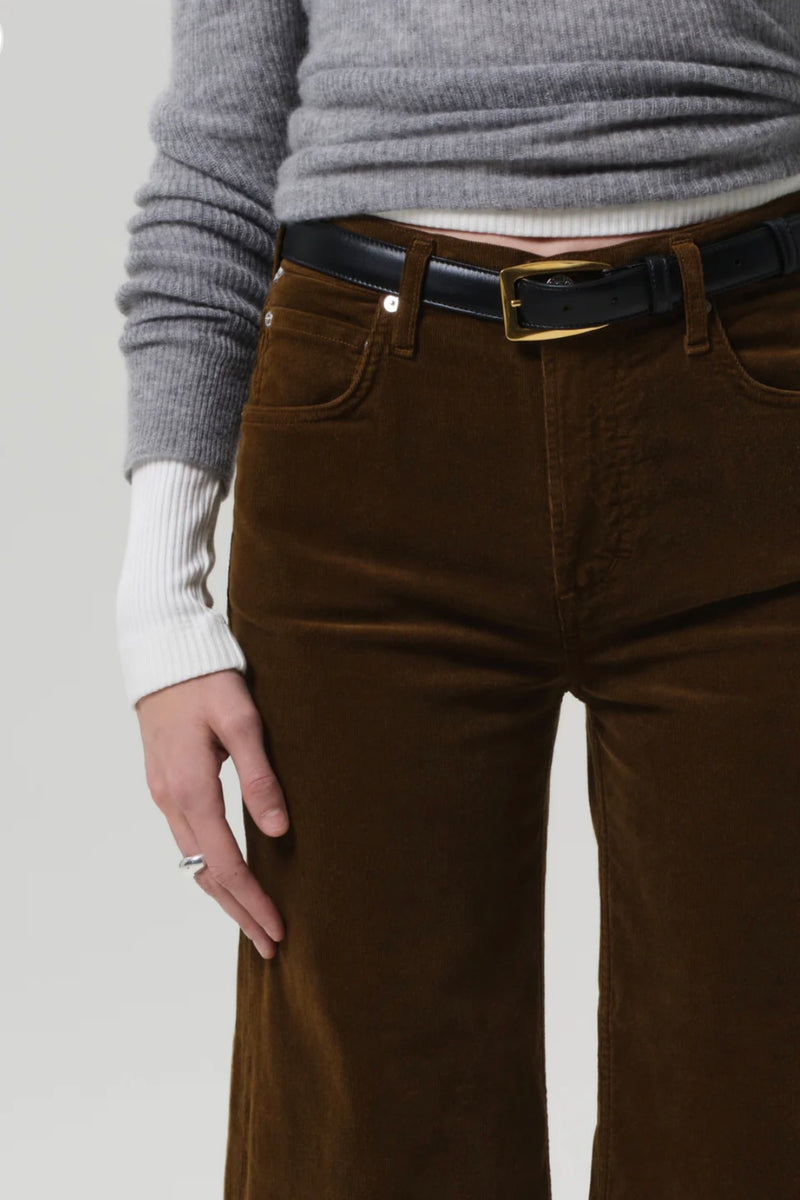 LYRA WIDE LEG CROP IN CORDUROY