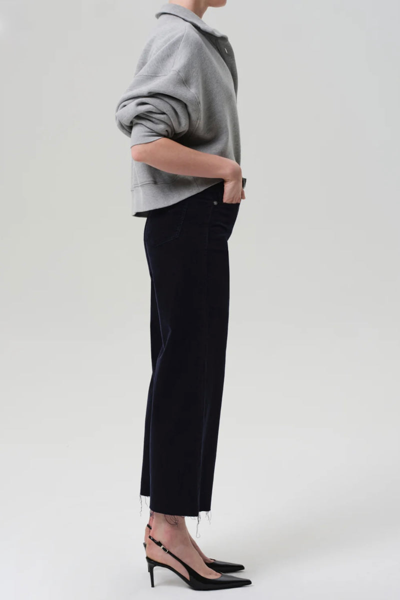 LYRA WIDE LEG CROP IN CORDUROY