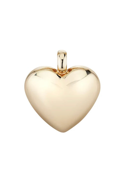XL HELIUM HEART PENDANT NECKLACE