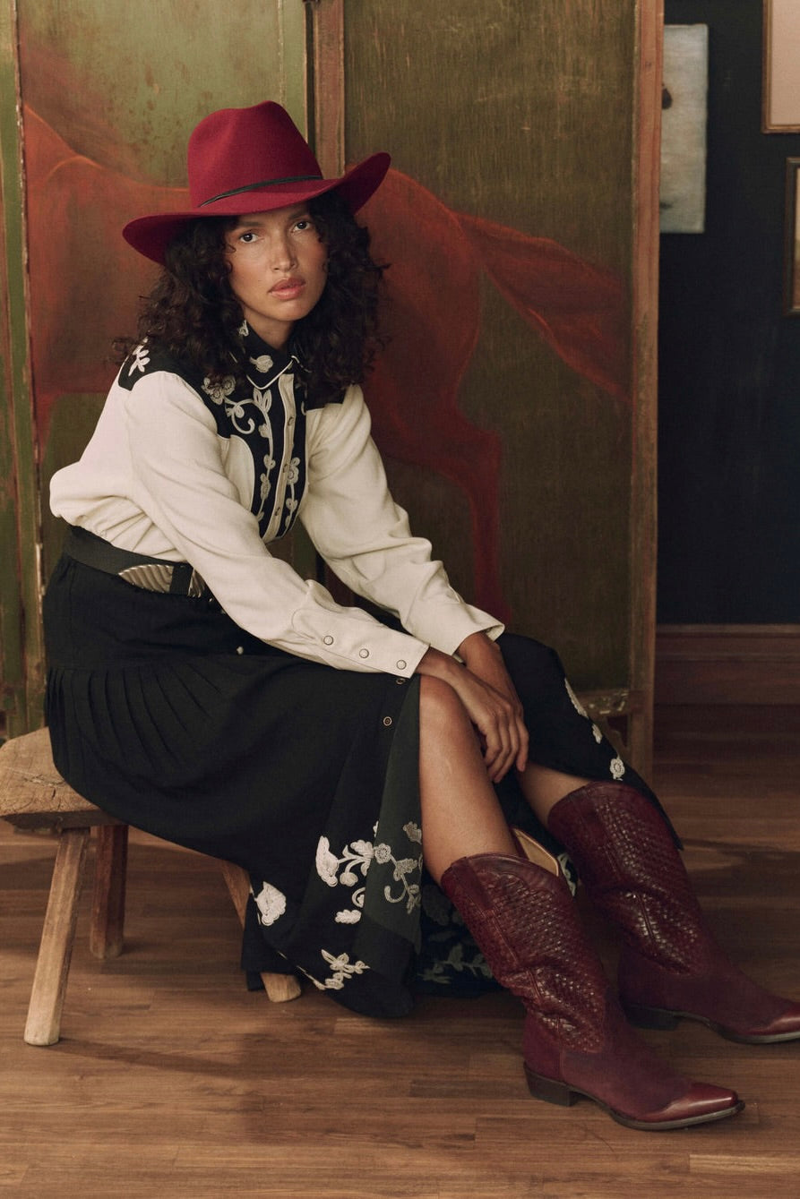 THE BASKET WEAVE COWBOY BOOT *PRE-ORDER*