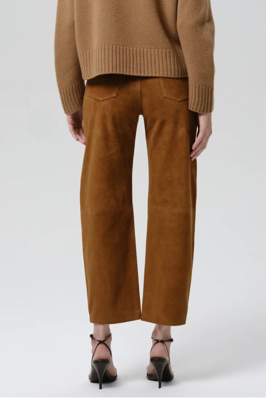 MIRO RELAXED SUEDE PANT