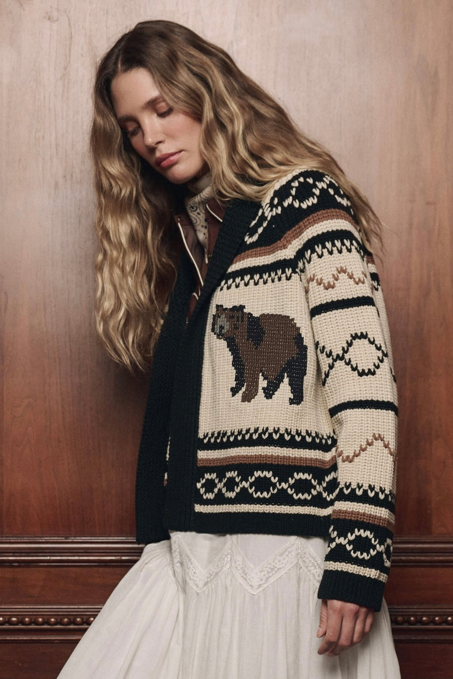THE BEAR LODGE CARDIGAN