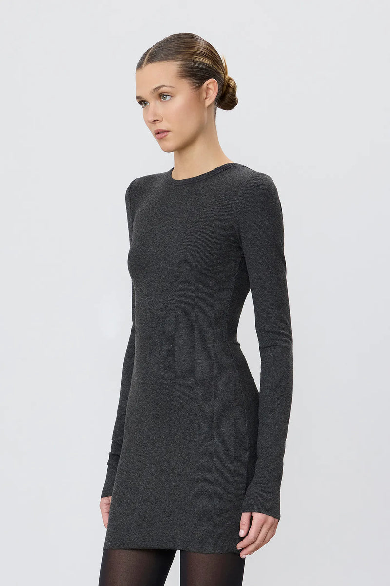 CREWNECK MINI DRESS