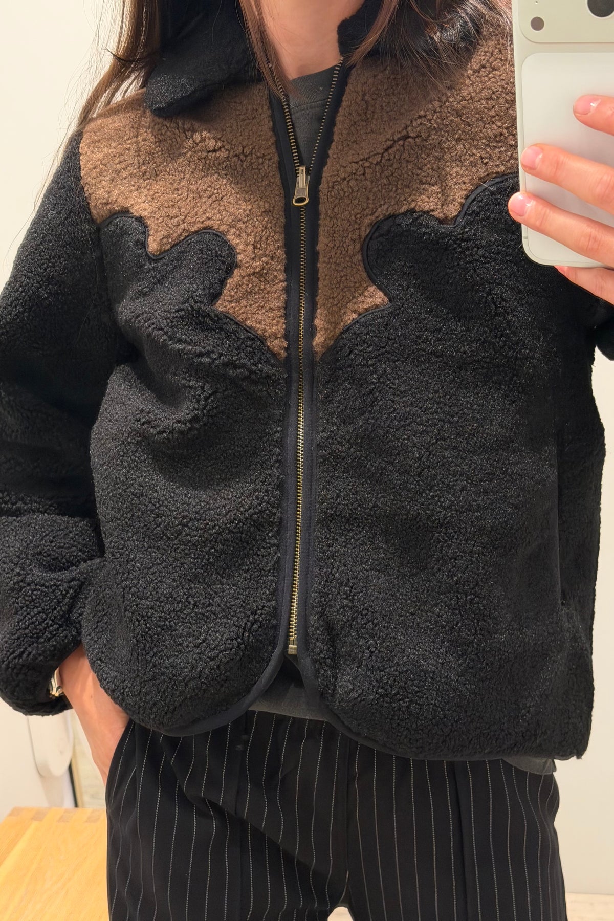 THE REVERSIBLE WESTERN YOKE FLEECE JACKET