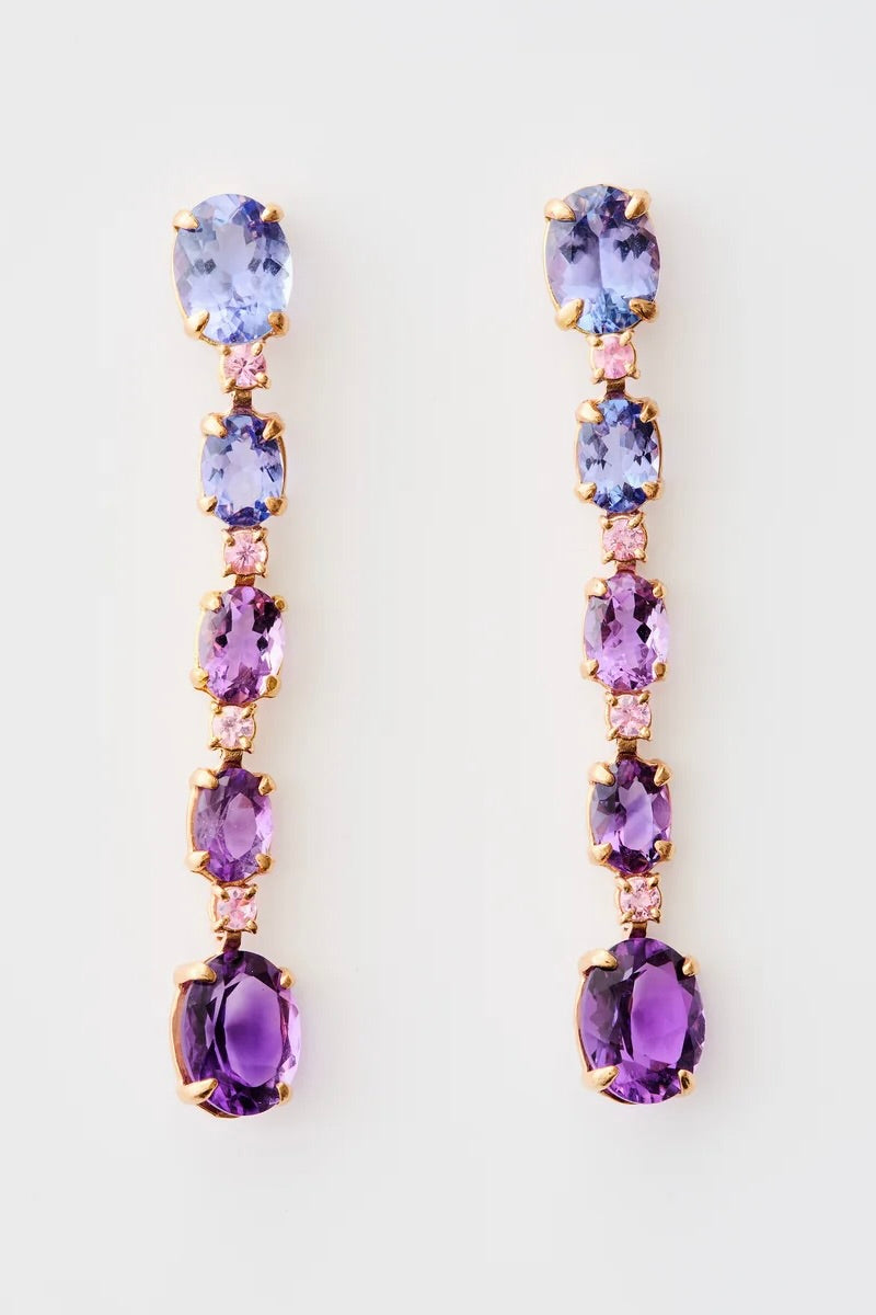 OMBRÉ GEMSTONE EARRINGS