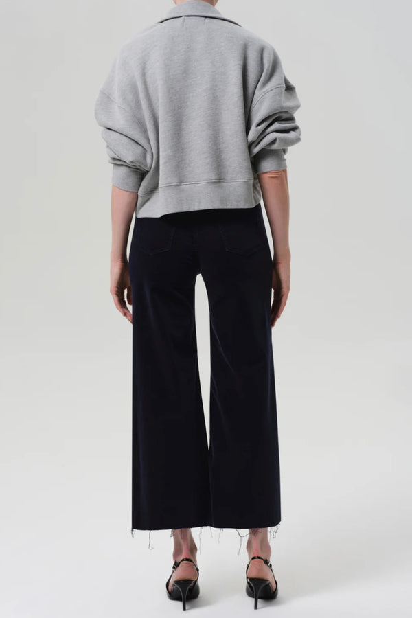 LYRA WIDE LEG CROP IN CORDUROY