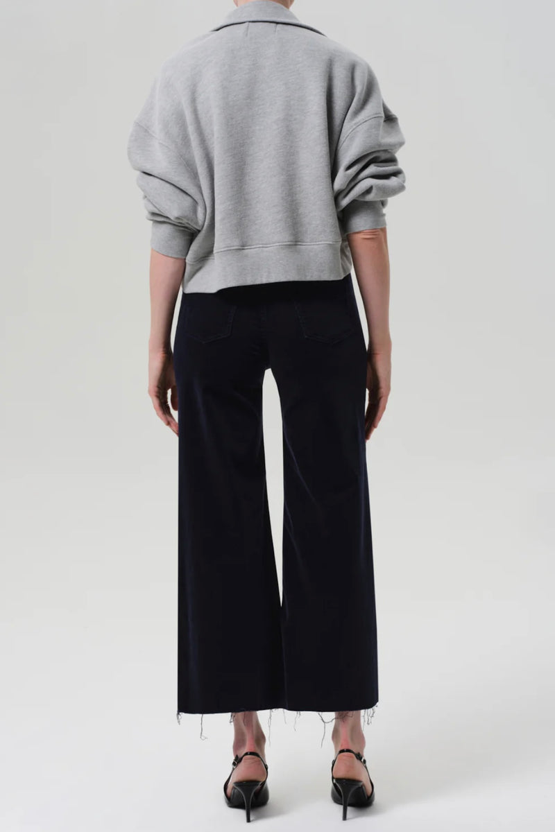 LYRA WIDE LEG CROP IN CORDUROY