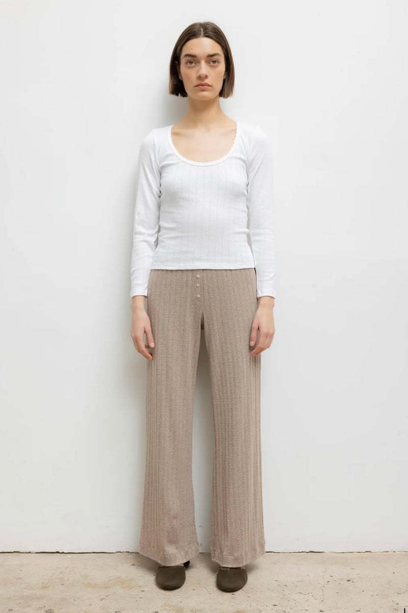 POINTELLE BOXER PANT