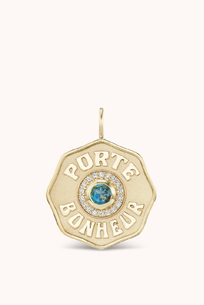 LARGE PB CHARM INDICOLITE