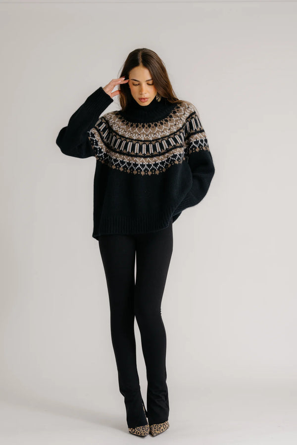 SCOTTIE SLOUCHY FAIR ISLE
