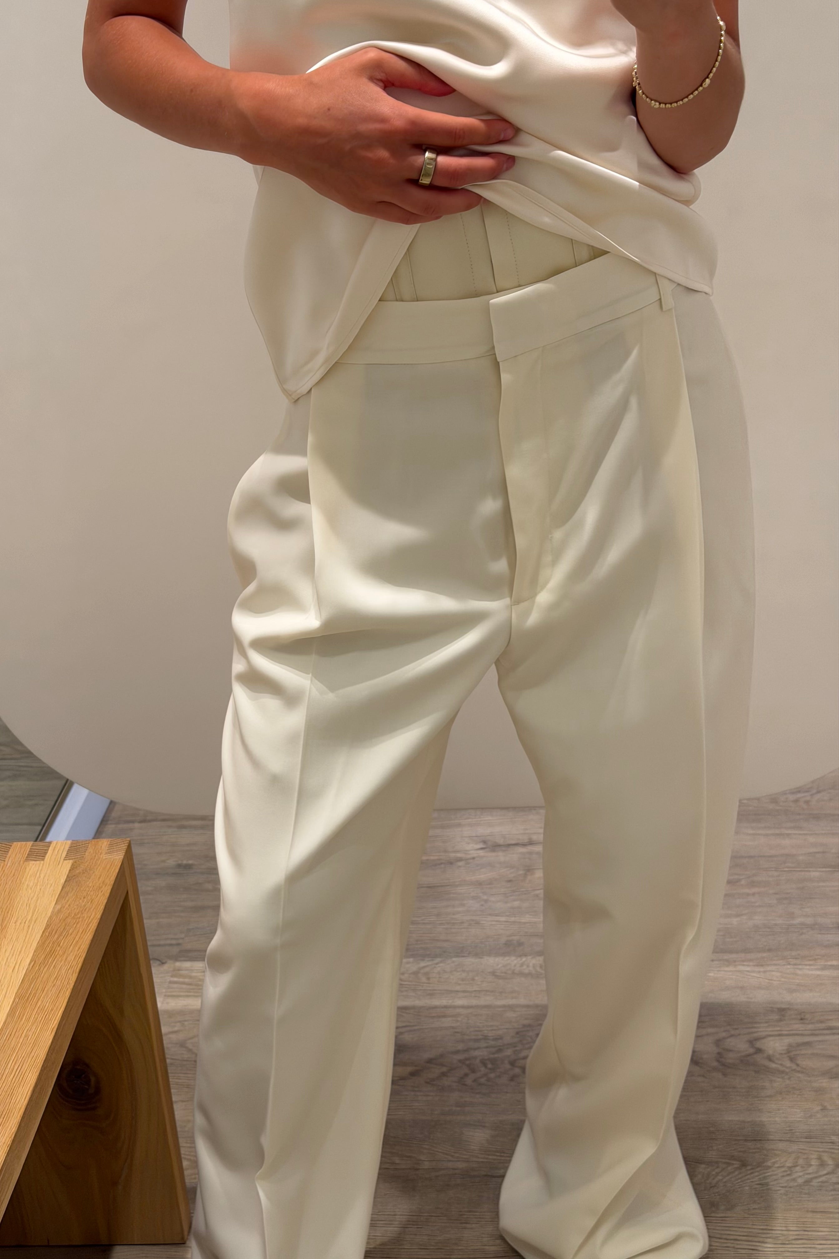 CORSET WAIST TROUSERS