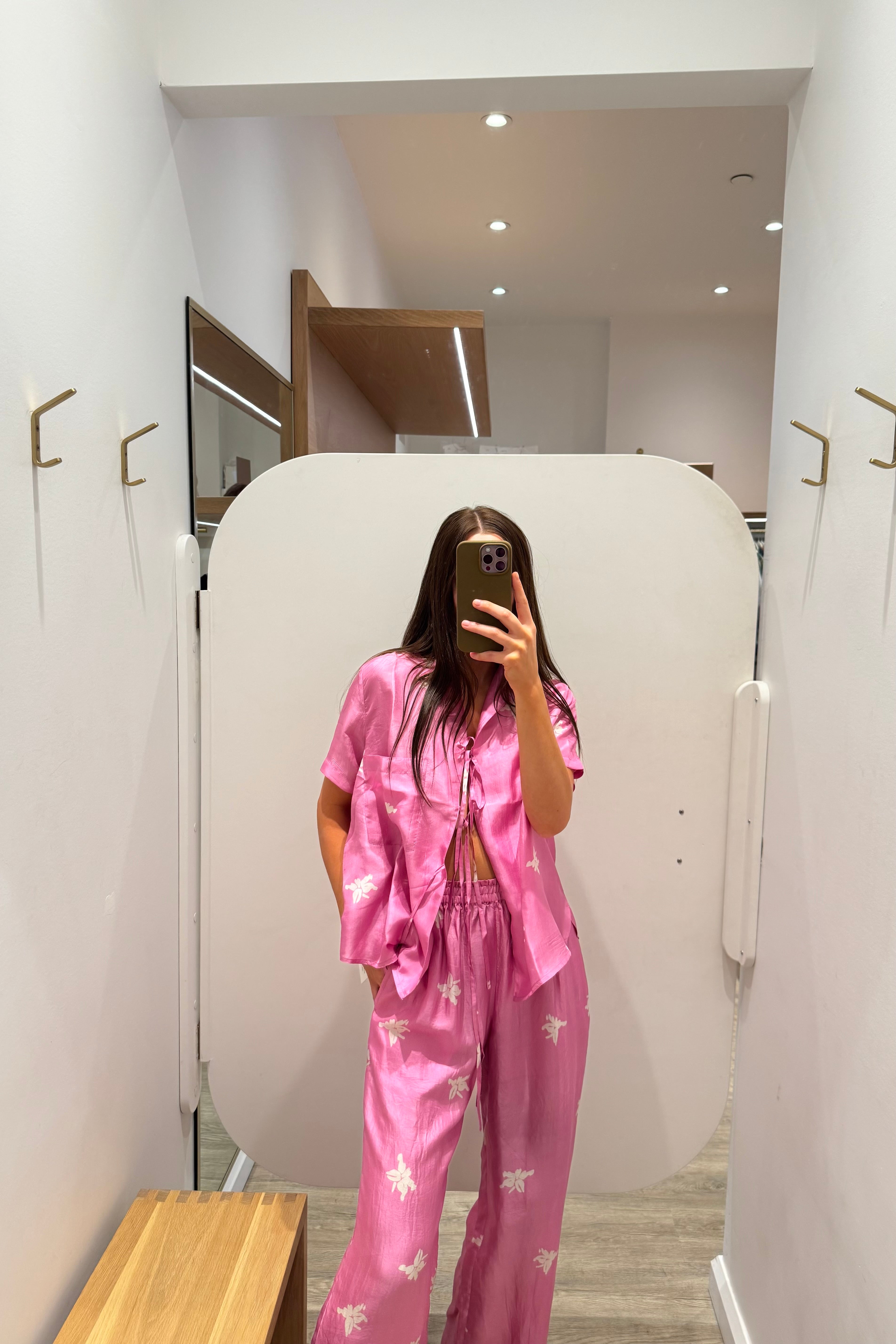 STYLA PINK JASMINE SHIRT