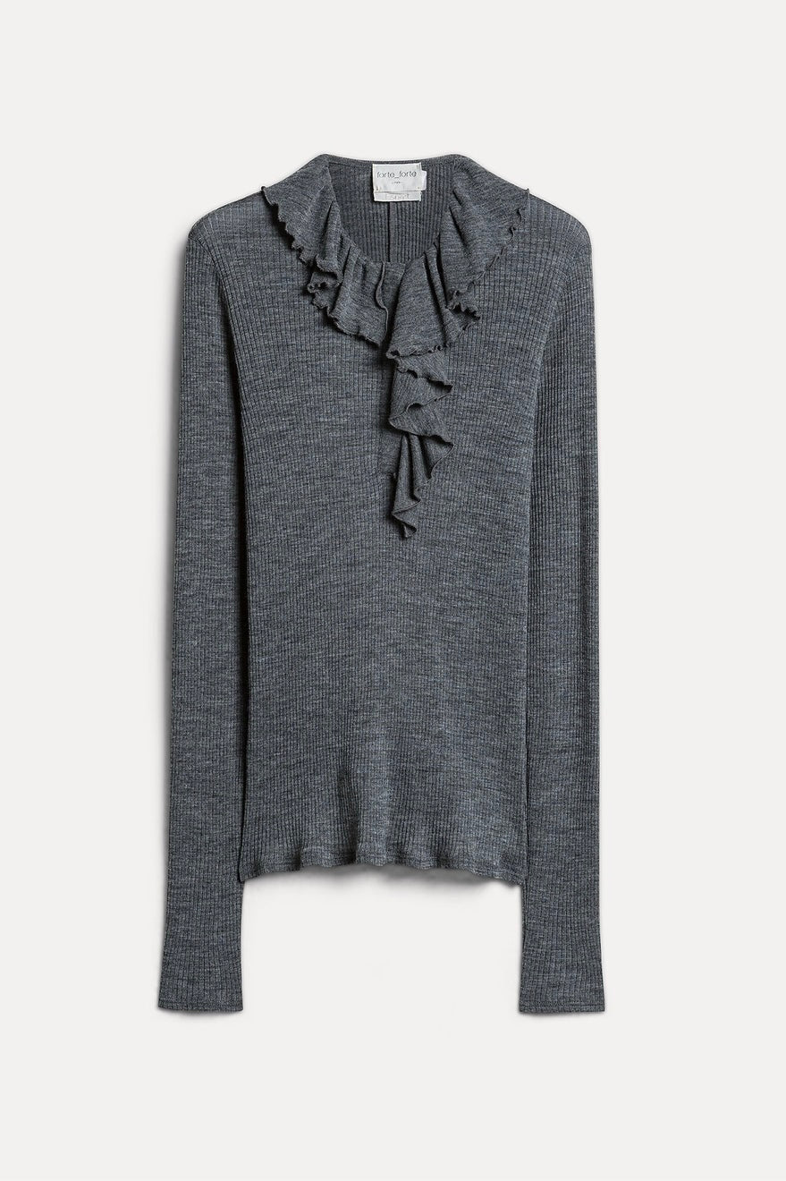 RUFFLED TOP