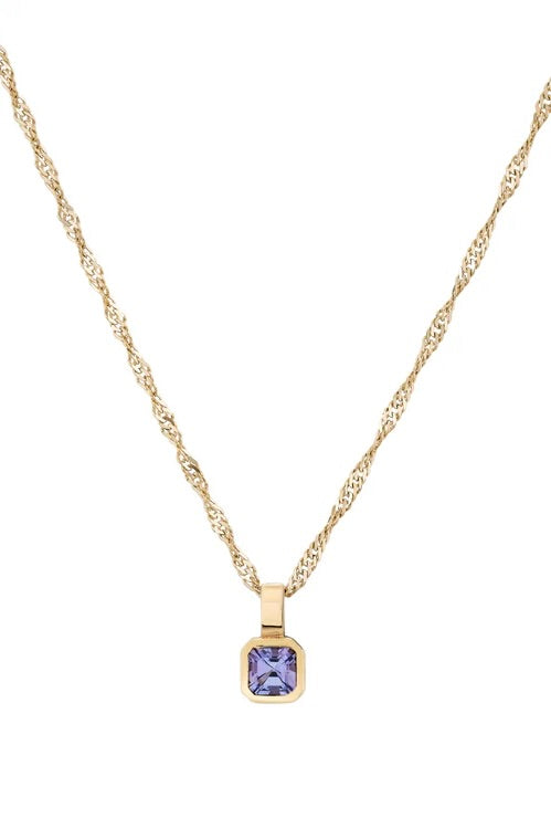 PETITE IRIS ASSCHER CHARM