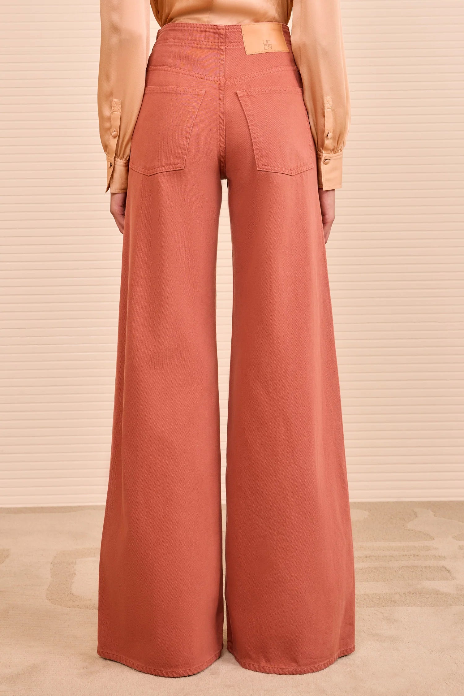 BIANCA WIDE LEG SEAMED JEAN