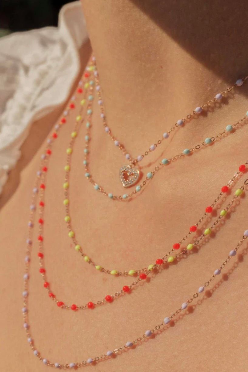 CLASSIC 16" GIGI NECKLACE IN LILAC