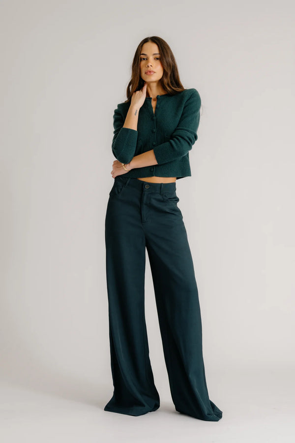 EMILIA SHOULDER PAD CARDIGAN