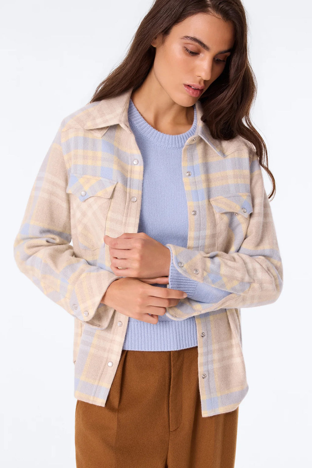 LUMBER CASHMERE SHIRT