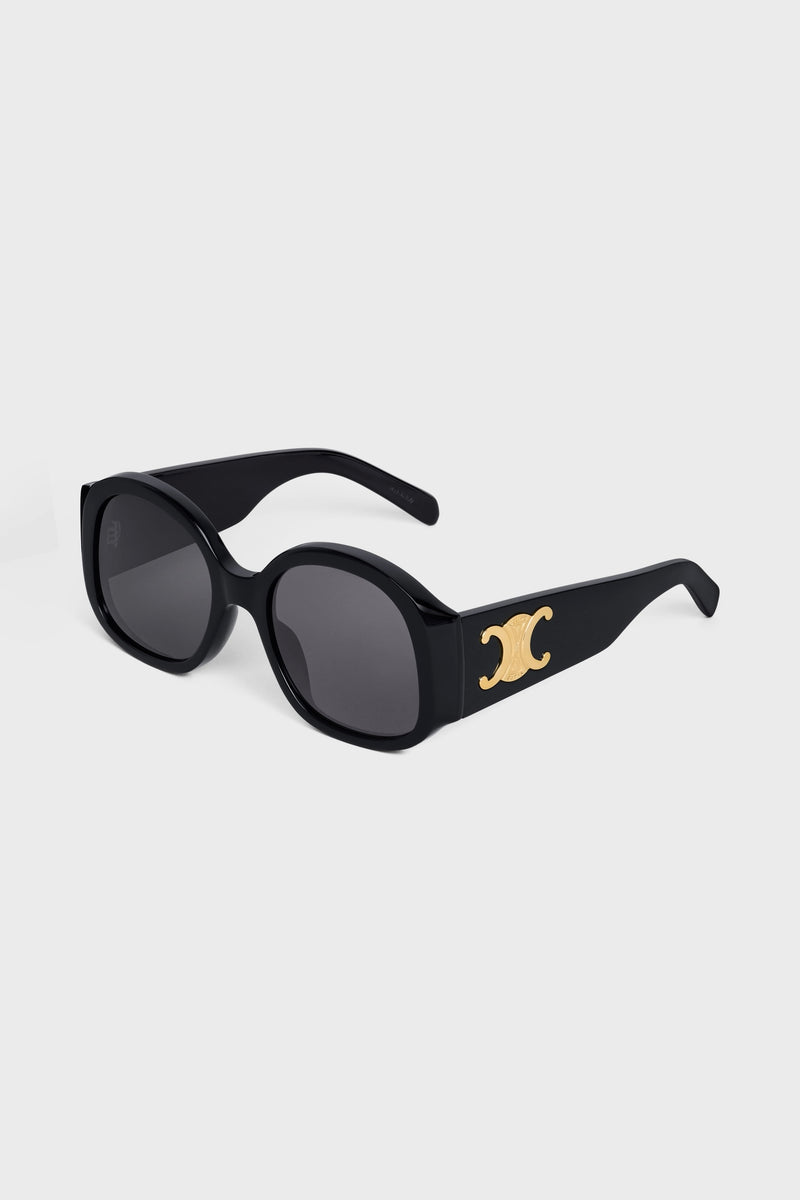 TRIOMPHE XL OVERSIZED OVAL SUNGLASSES