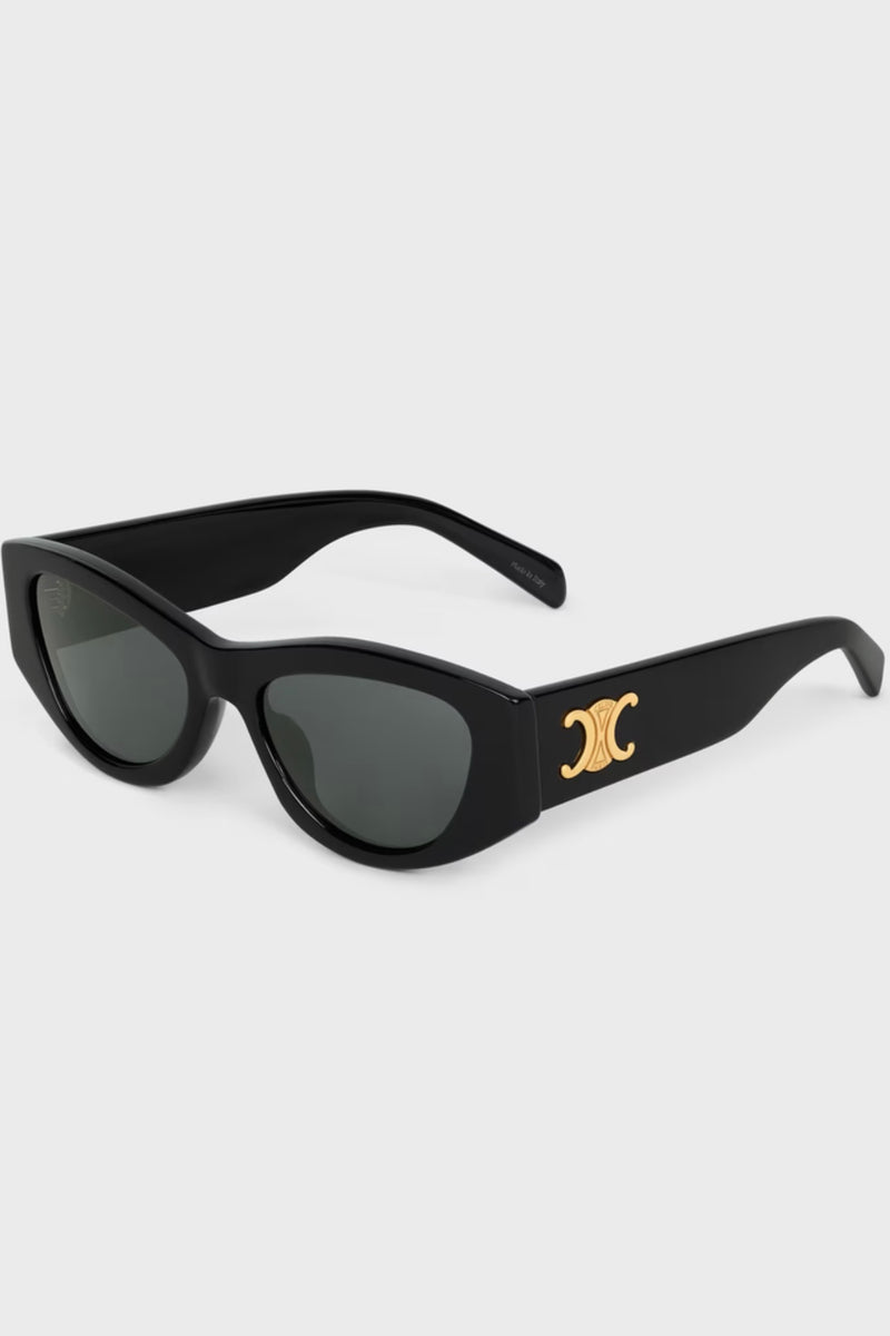 TRIOMPHE 15 SUNGLASES IN BLACK - CL40308U
