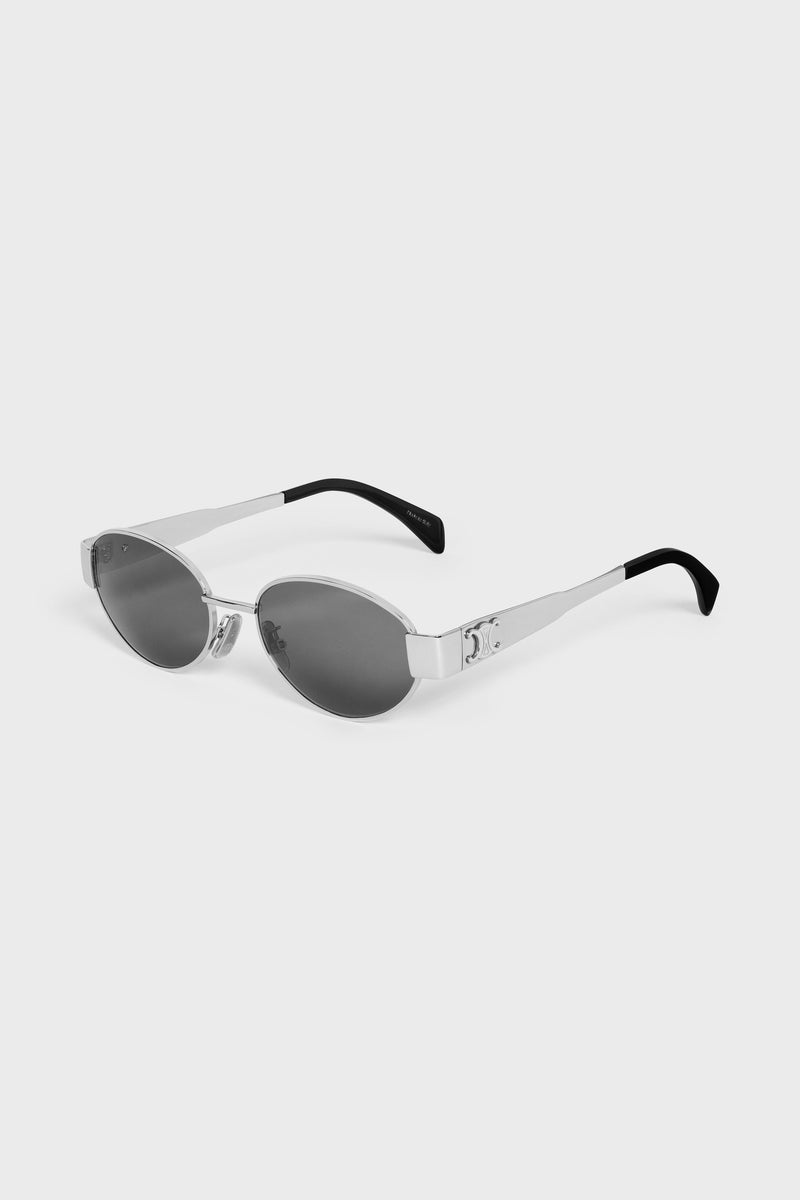 TRIOMPHE OVAL METAL 01 SUNGLASSES CL40235U