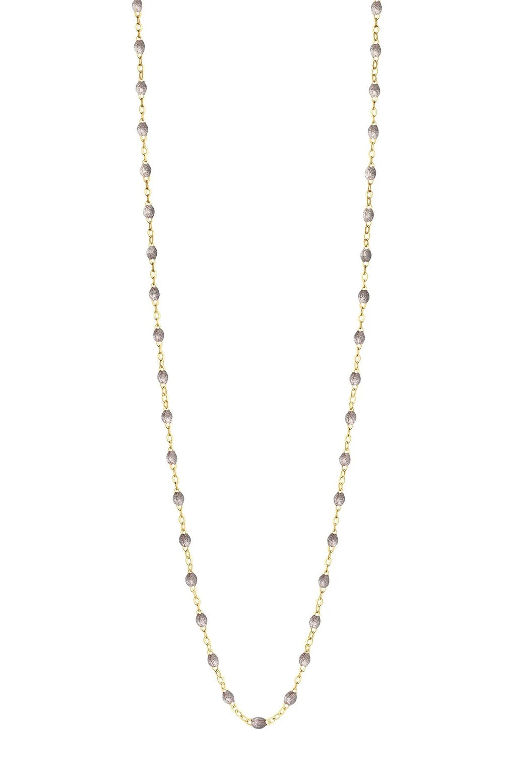 SAUTOIR CLASSIQUE GIGI 34" EN ARGENT