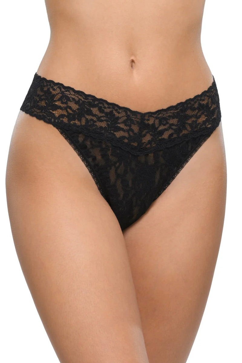 SIGNATURE LACE ORIGINAL RISE THONG *ASSORTED COLORS*