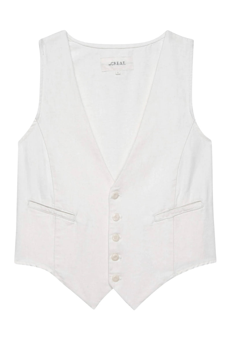 COTTON CANVAS THE SUIT VEST