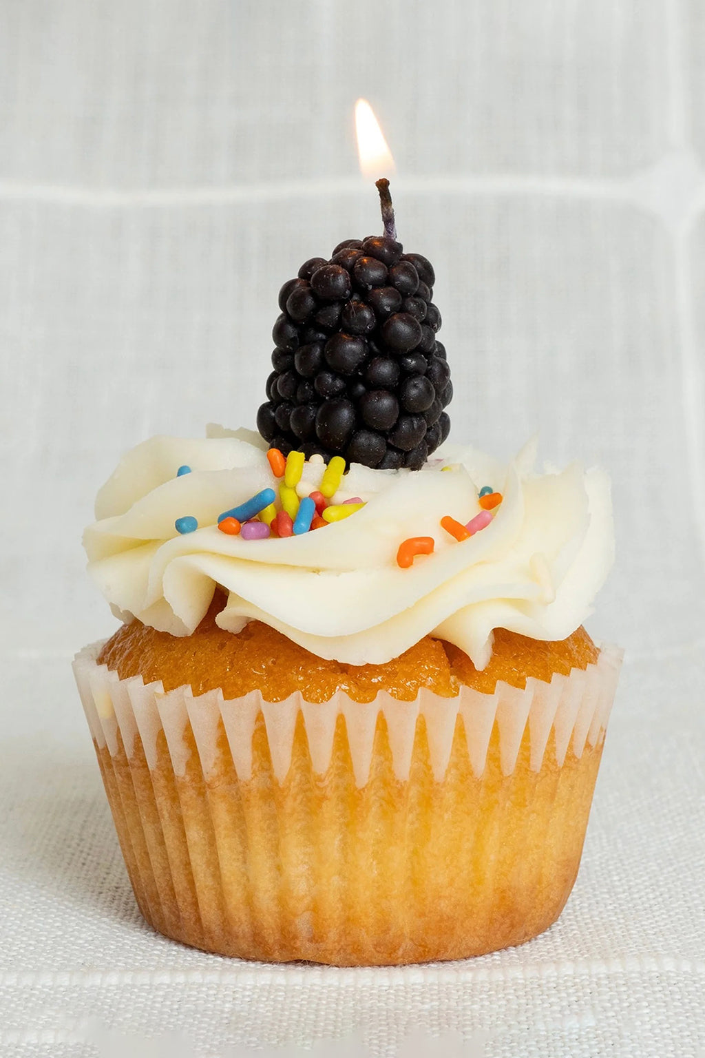 BLACKBERRY BIRTHDAY CANDLES - SET OF 5