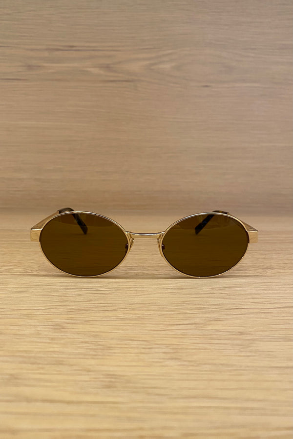 *pre-order* SAINT LAURENT GOLD METAL SUNGLASSES
