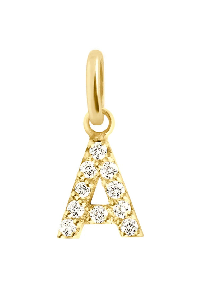 CLASSIC LUCKY LETTER PENDANT