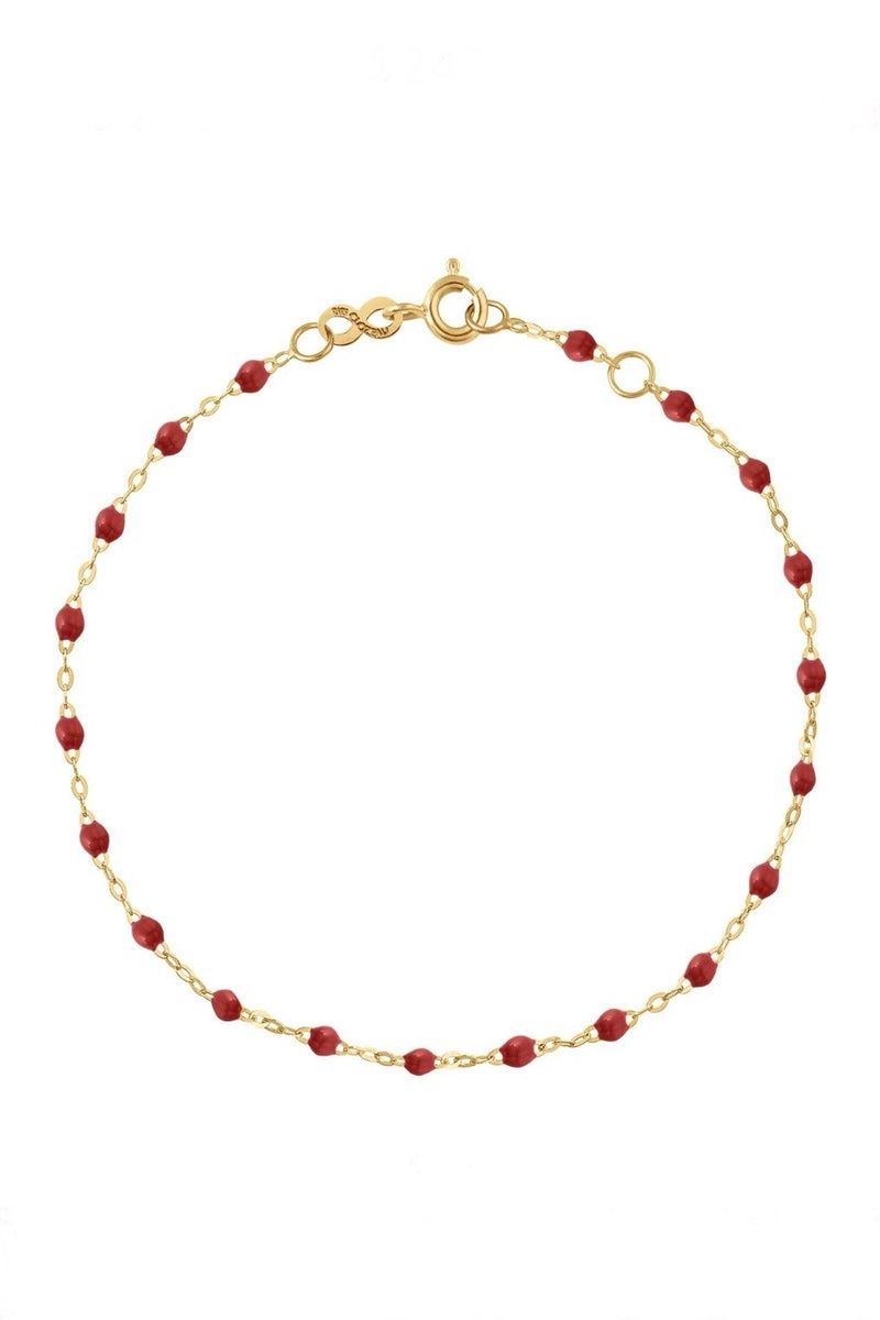 CLASSIC GIGI BRACELET IN BORDEAUX