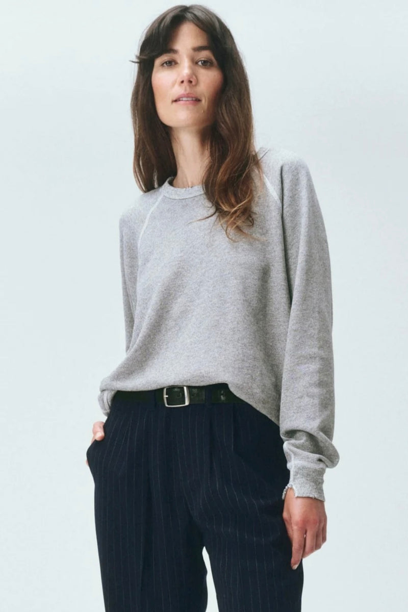 THE COLLEGE SWEATSHIRT VARSITY GREY 3