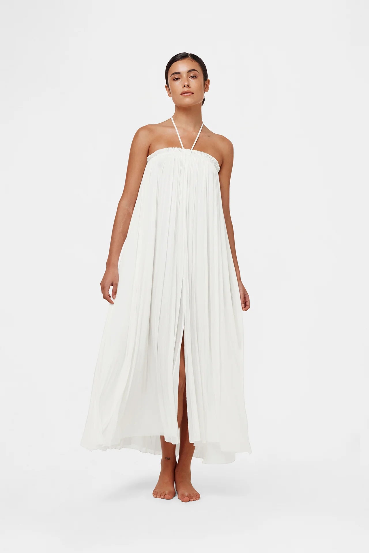 SILK TULLE SKIRT