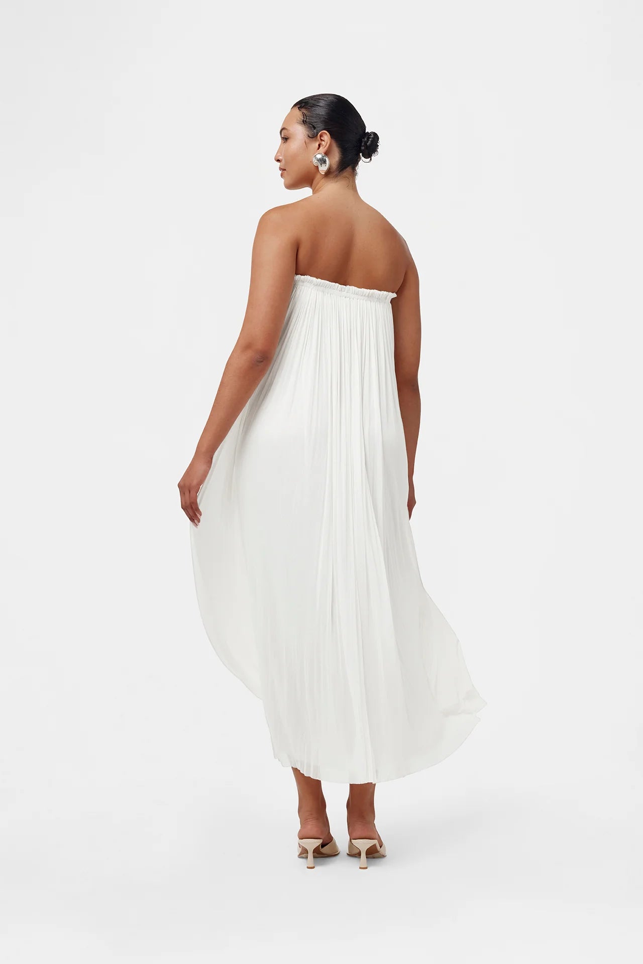 SILK TULLE SKIRT